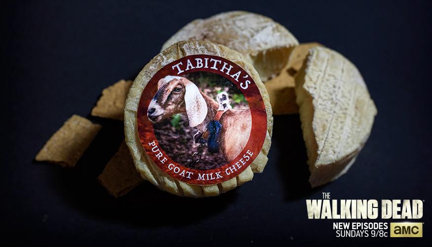 WalkingDead_AMC's tweet photo. Would you like some falafel with your goat cheese? #TWD https://t.co/JcBXFiQvkM