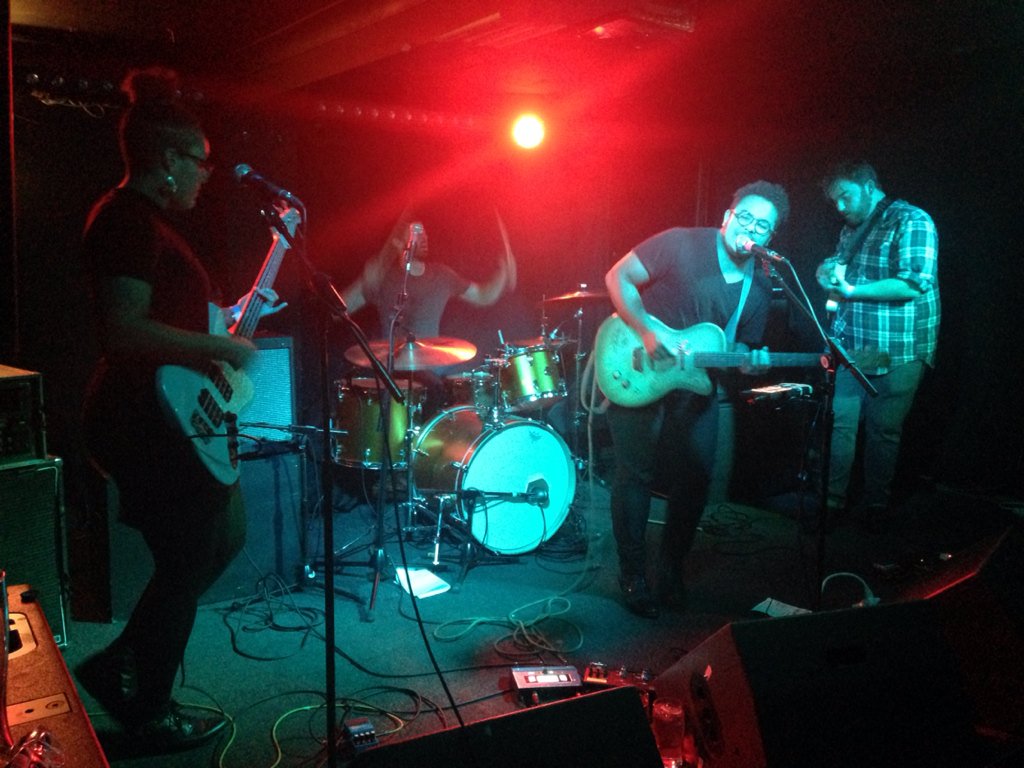 .<a href="/xFistCityx/">Fist City</a> shining punk rock light on this foggy London night at Sebright Arms right now.