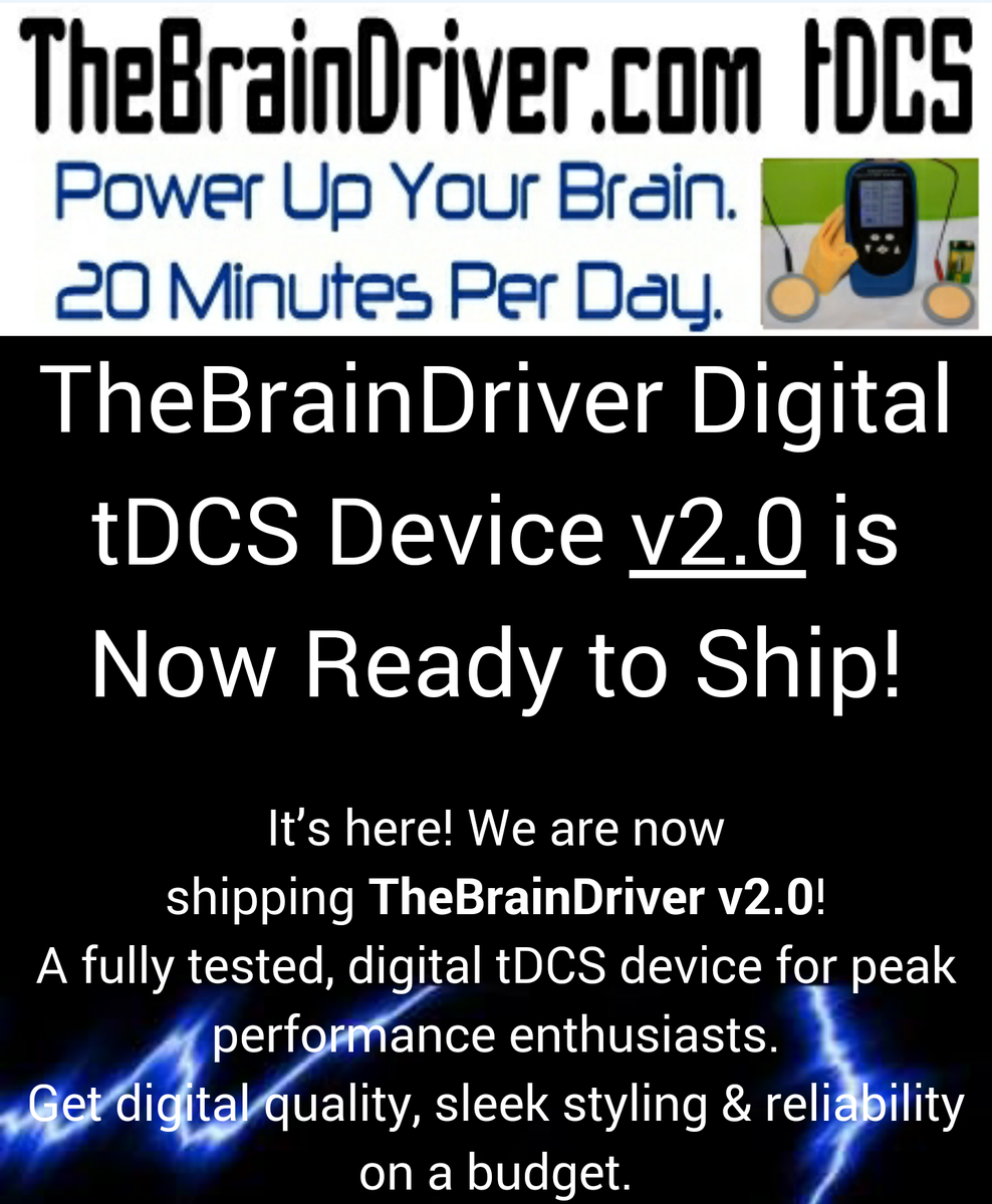 TheBrainDriver tDCS Peak Performance Technologies tweet media