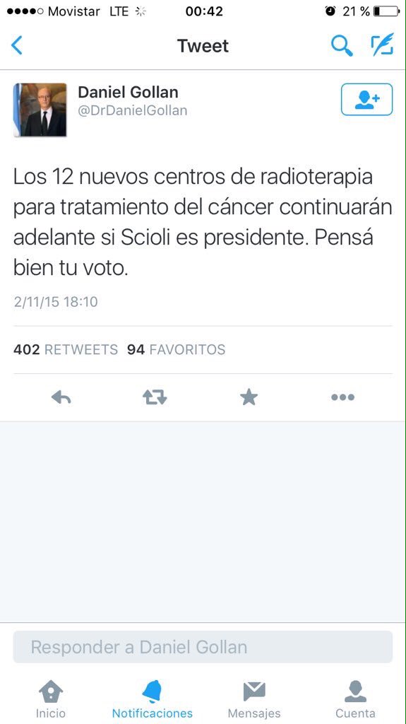 ElContraDTodo's tweet photo. Y ahora t amenazan con q si tenés cancer y no votas a Scioli, t vas a morir. ES EL MINISTRO DE SALUD 

Asco es poco https://t.co/7rLgx2dcEv