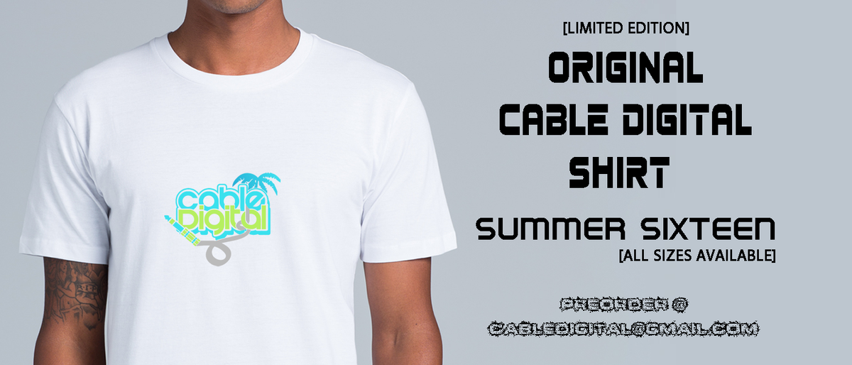 Cabledigital's tweet photo. 3 DAYS LEFT TO PREORDER!
GUARANTEE YOUR SIZE
#CABLEDIGITAL SUMMER SIXTEEN (PREORDER) https://t.co/x7gpYbV69z