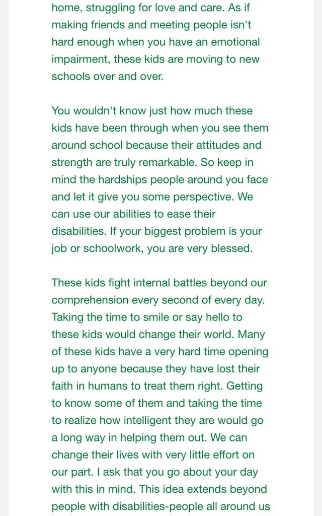 NF_PayItForward's tweet photo. First focus: Emotional Impairments (EI) https://t.co/WK4CxgoPbD