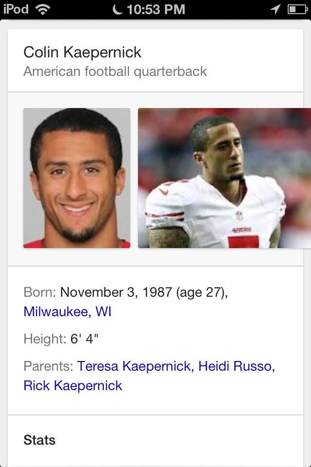  bench QB Colin Kaepernick, Blaine Gabbert to start vs. Atlanta. Happy early birthday      
