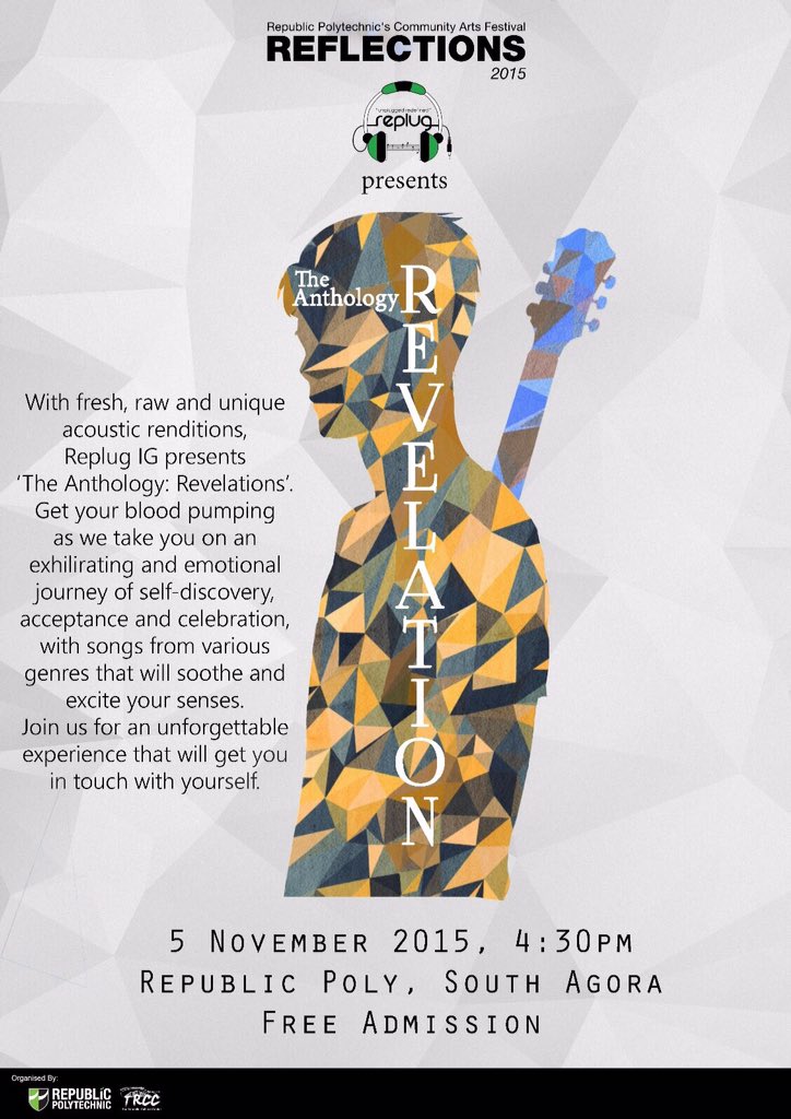RpReplug's tweet photo. Just 2 more days!!! See you guys there ;) #TheAnthologyRevelation #RpReplug #reflectionsartsfest https://t.co/nOCWdliQjI