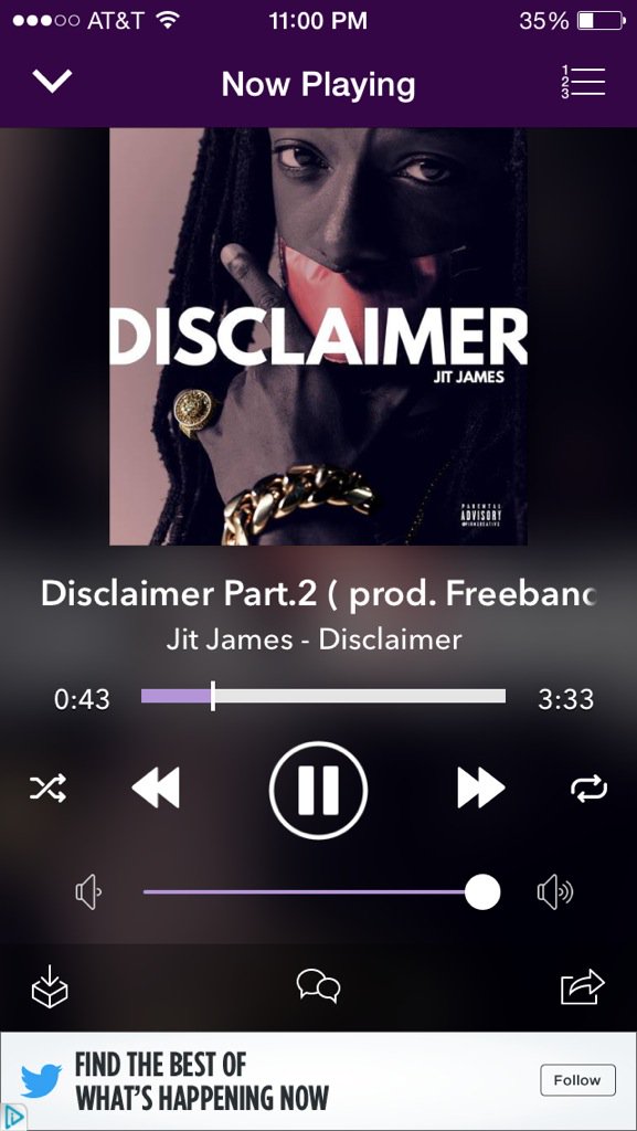5iVe_fLy's tweet photo. Vibin da @jitjames1 shii dohh https://t.co/6veqUGYBwf