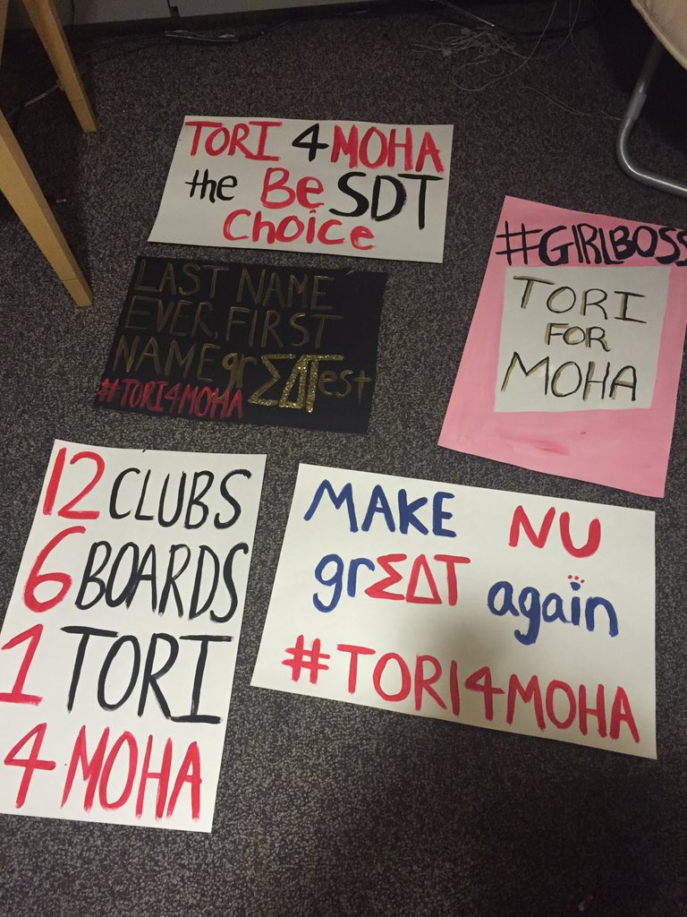 We're ready for @Tori__Alexander to kill it at the debate!! #TORI4MOHA #HomecomingNU