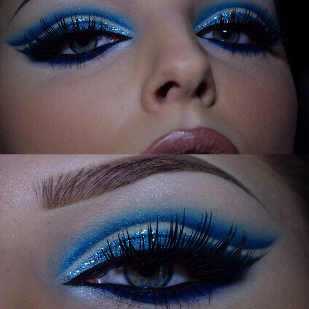 maisyreiser's tweet photo. Still love this look using @sugarpillmakeup - heartbreaker palette @Illamasqua @ABHcosmetics @Ardell_Lashes 💙💙💙💙 https://t.co/bExA4tDnda