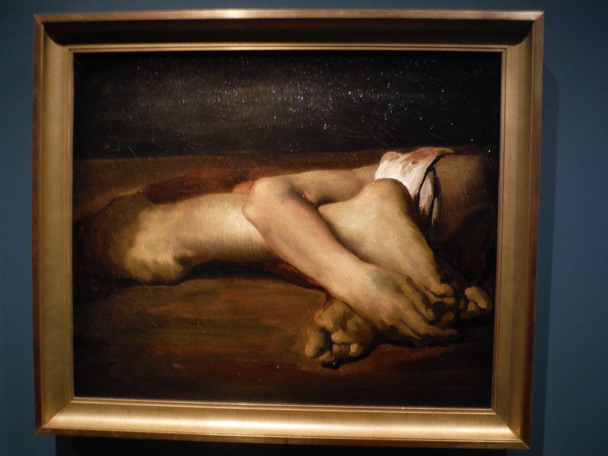 LaforeAlexandre's tweet photo. Au @MVRParis, Géricault règne en maître sur le rayon boucherie #VisagesEffroi #NotSuitableForVegetarians https://t.co/HMF74LvKiW