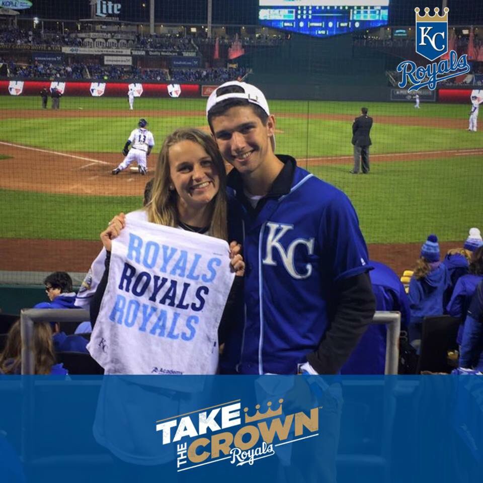 danstaud's tweet photo. Thank you 2015 royals for a year of countless memories that I'll be able to tell my grandkids about #TookTheCrown https://t.co/5n9jxeX5e7