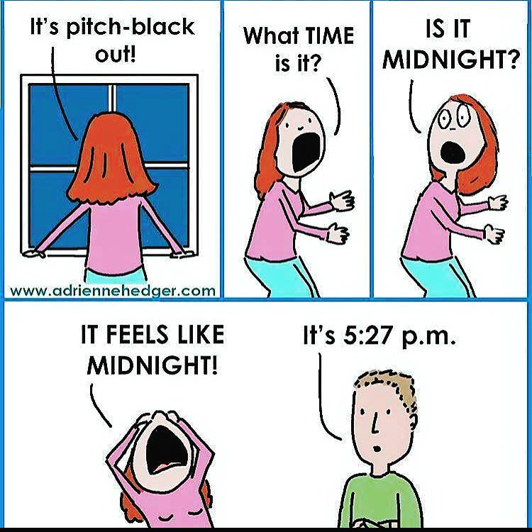 peekshareapp's tweet photo. Time change has us like... #wtf #winteriscoming #peekit https://t.co/GrH1f7yoCm