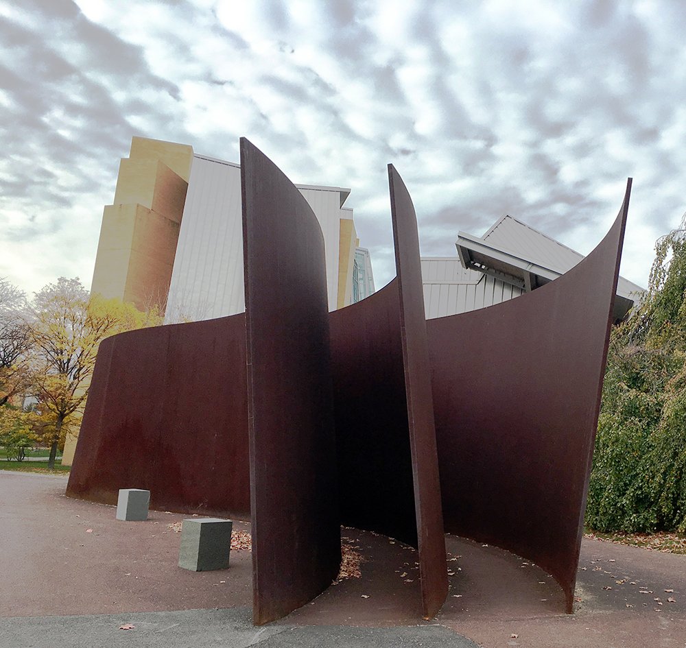 Happy birthday to artist Richard Serra, creator of the The Hedgehog and the Fox  
