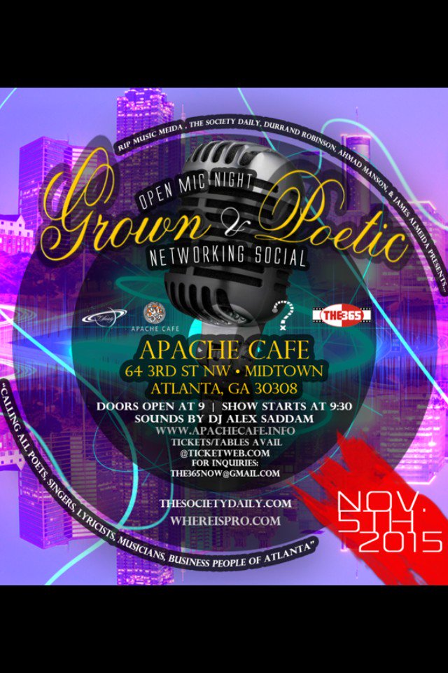 alexsaddam's tweet photo. Catch me here Thursday night! https://t.co/81wnkBCFXA