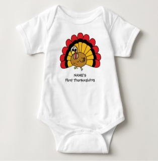 SharonRDesign's tweet image. Awww, cute first Thanksgiving shirt bit.ly/1Wqf4Xo #FirstThanksgiving #LovesColorSR