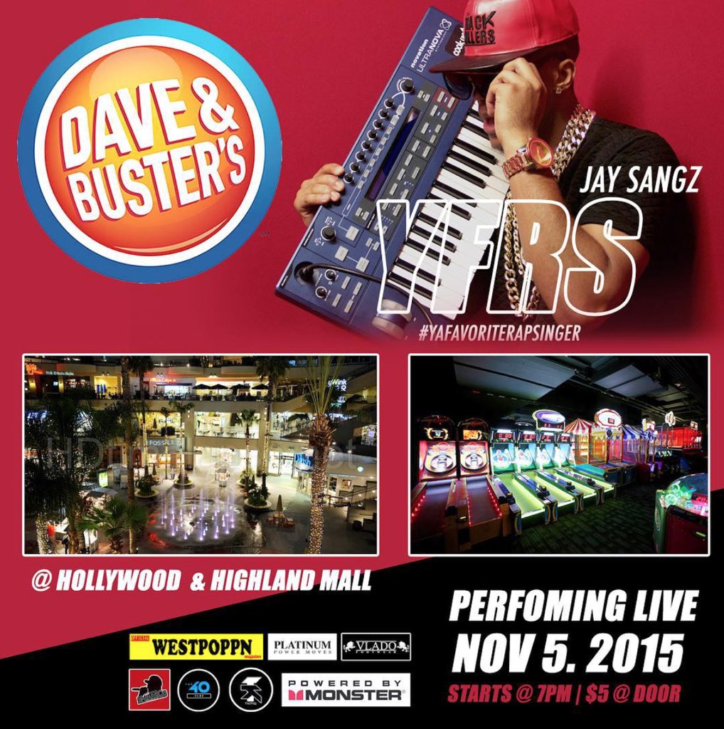 Westpoppn's tweet image. #Nov5th👉 @IamJaySangz @ScarletWar ➕ #Trackkillers #Dave&amp;amp;Busters 🎬🎥