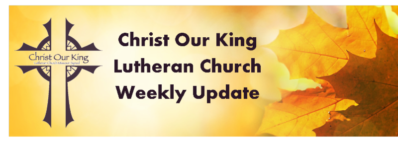 ChristOurKingL's tweet photo. Christ Our King Lutheran Church Update https://t.co/BXATY2aBmO https://t.co/1jk6A4Fs9U