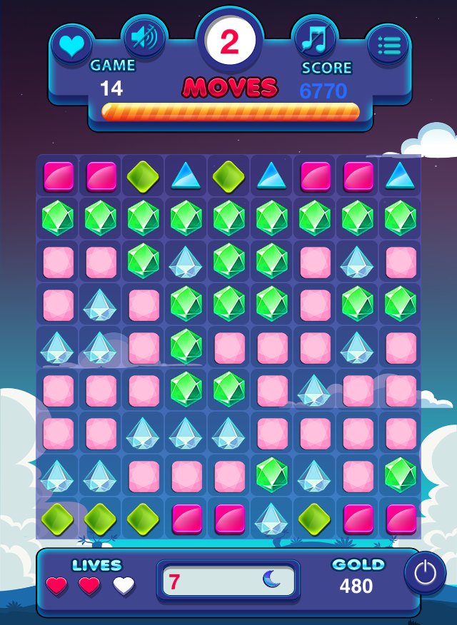 shapeversegame's tweet image. We hit the jackpot! Gems are a fun part of ShapeVerse!