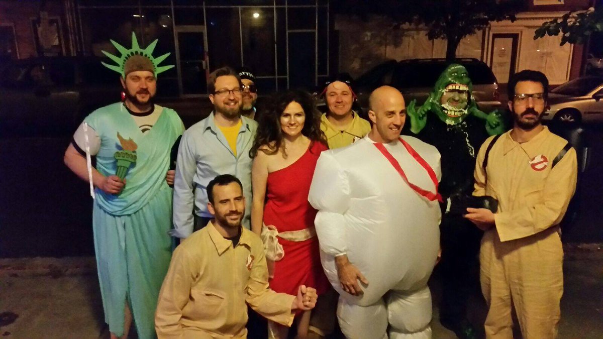 Super fun #HalloweenNight at <a href="/Crossroads_Brew/">Crossroads Brewing</a>! Got some shots of you &amp; your #squad? Share &amp; tag with #CBHalloween!