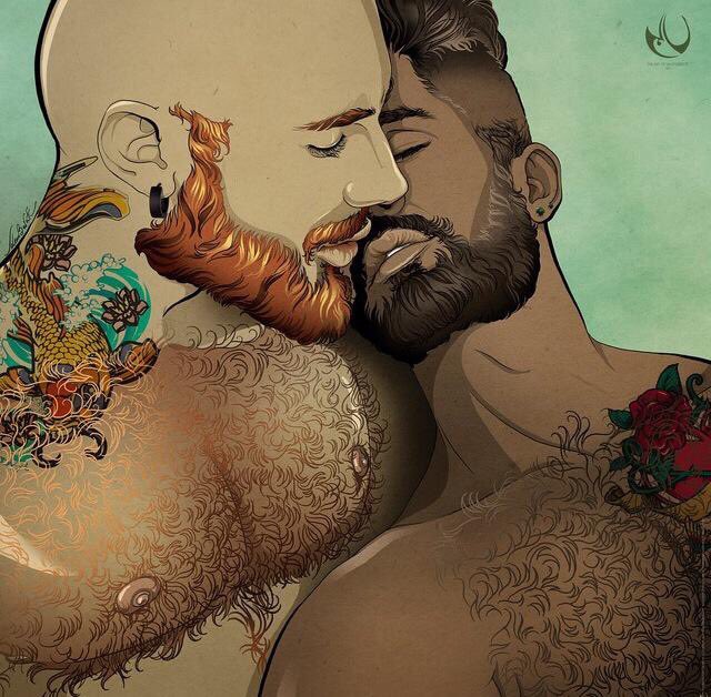 donarsenico's tweet photo. #BeardStory #LoveWins #badboygoodlips #tattoo #gay #love https://t.co/KSXwnqEGZp