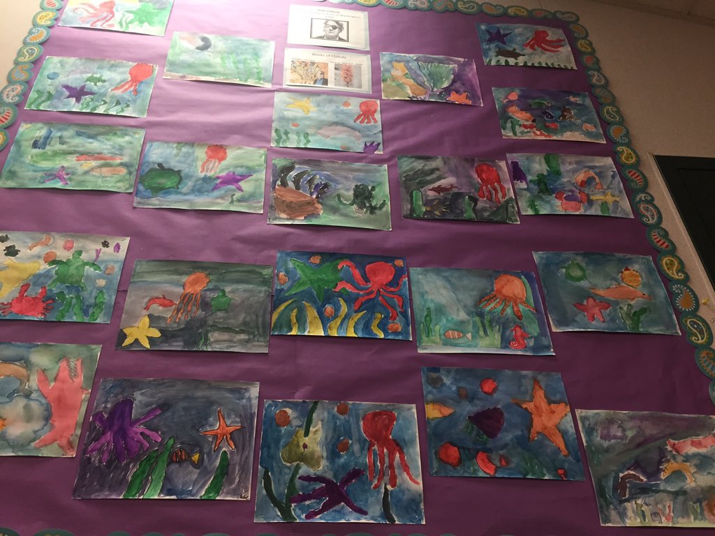 D8Explorers's tweet photo. Dale Chihuly inspired art by D8 Explorers. #Chihuly #19D8 #11D8 https://t.co/K3HD9yVgEB