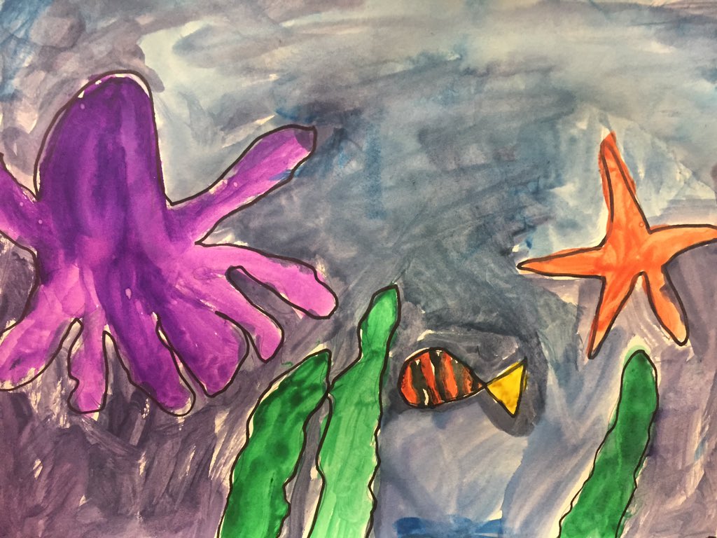 D8Explorers's tweet photo. Dale Chihuly inspired art by D8 Explorers. #Chihuly #19D8 #11D8 https://t.co/K3HD9yVgEB