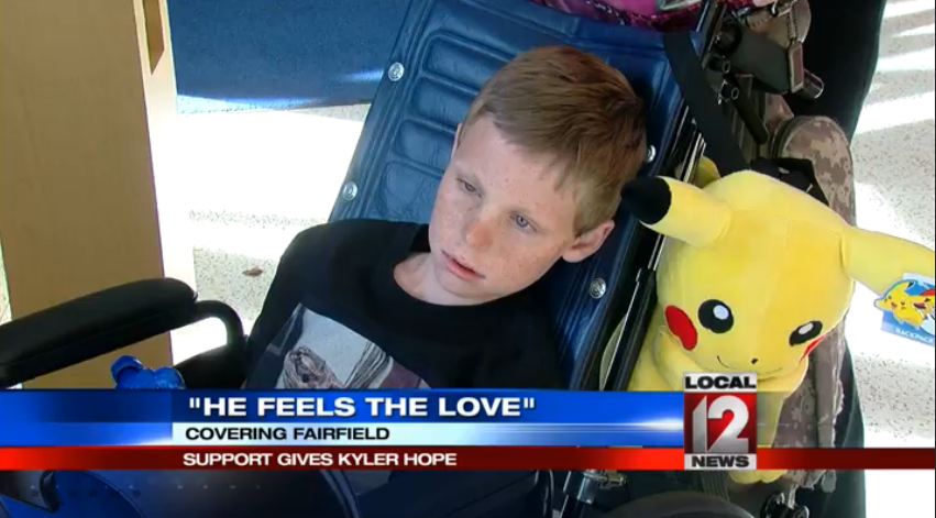 Local12's tweet photo. Community support gives 10-year-old with terminal cancer hope, @CrimeStopperDeb reports: https://t.co/dE9fLn2oka https://t.co/qNW6oQ4Zrj