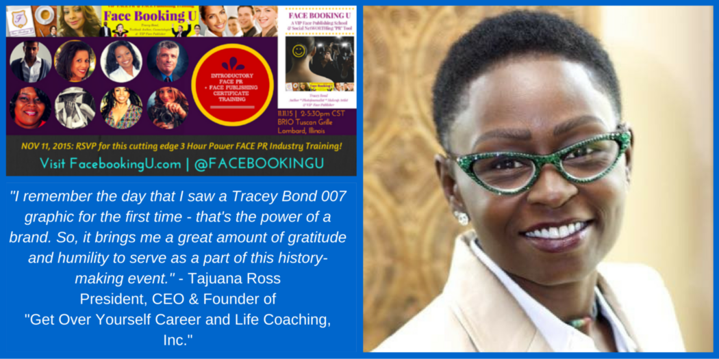 BondGirl007Pen's tweet photo. #PR #Release: Tajuana Ross “The LinkedIn Professor” https://t.co/rgabMXbBjS
Intro To #FacePR Training Nov.11th https://t.co/MVZAw0LHT3