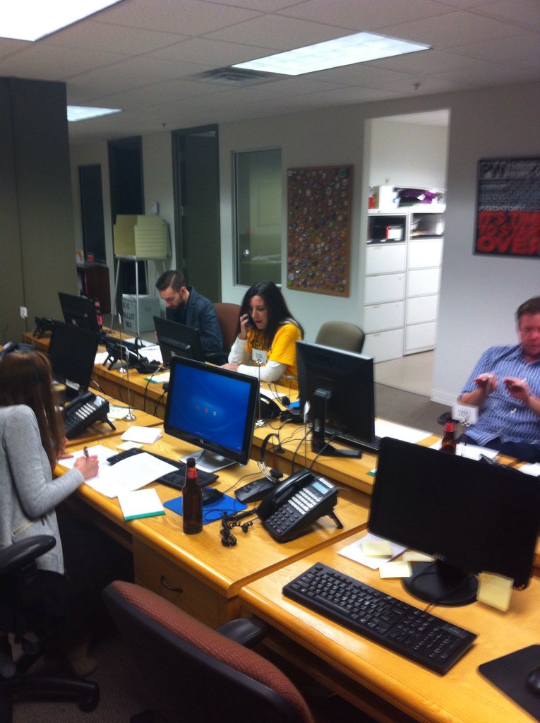 <a href="/melissaformayor/">Melissa For Mayor</a> making phone calls to get out vote #NextMayorPHL Thanks <a href="/yiphilly/">Young Involved Phila</a> &amp; <a href="/Committeeof70/">Committee of Seventy</a> for all you do