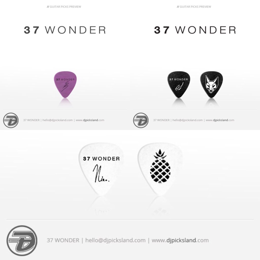 37wonder_'s tweet photo. Gearing up our string bashers #guitarpick #fender #37wonder @Djpicksland @ninooxilia @SterlingStatus @tarro2000 https://t.co/jRs9dAuPjh