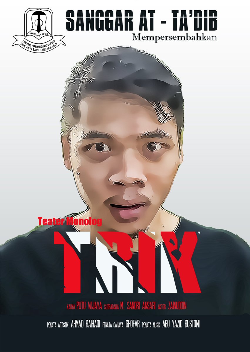 peserta kedua <a href="/at_tadib/">Sanggar At-Ta'dib</a> 11.00-12.30 dengan naskah TRIK karya <a href="/putuwidd/">Putu Wijaya</a> :)