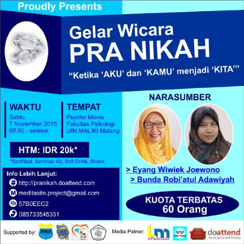 ImohanDoksi's tweet photo. Gelar wicara pra nikah, cara dftr, ketik sms : Nama Lengkap <spasi> No Hp <spasi> Alamat Email. Send to 085733545331 https://t.co/nXPkvaDMVw