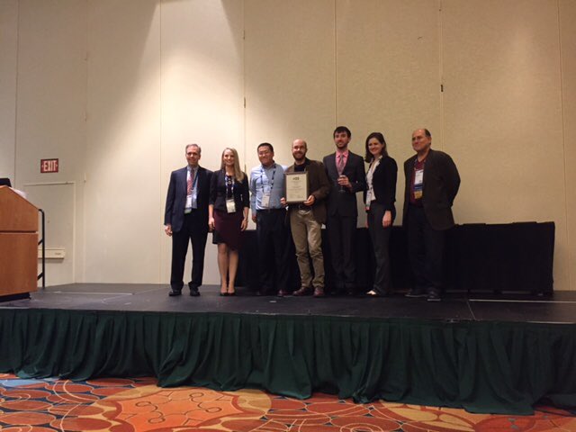 umichioe's tweet image. Congrats to @INFORMS_at_UM on their Cum Laude Student Chapter Award! #informs2015