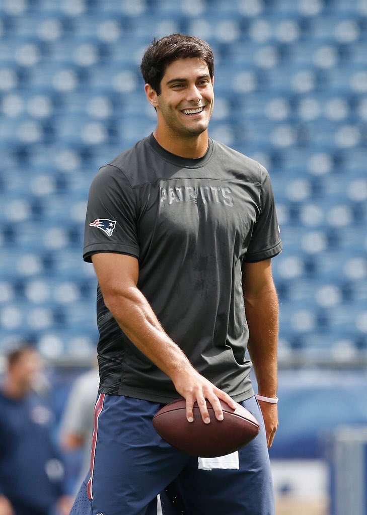 Happy birthday to my Jimmy Garoppolo aka The Italian Stallion and GOAT Jr.! 