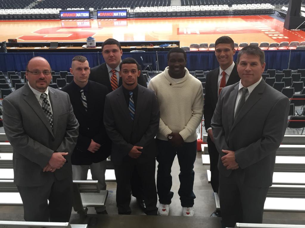 Football Media Day at the Carrier Dome!