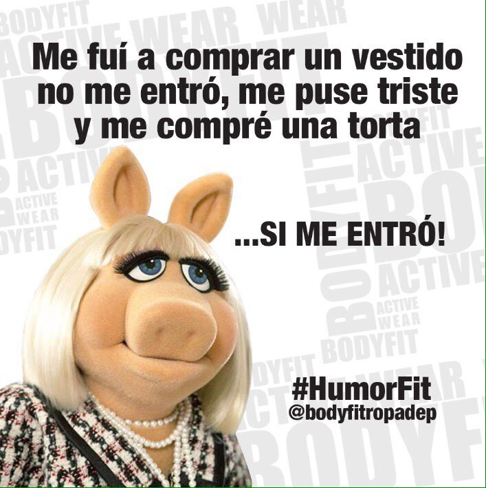 BodyFitRopaDep's tweet photo. #HumorFit #ExerciseYourStyle #BodyFitStyle https://t.co/yHlwFXS8Th