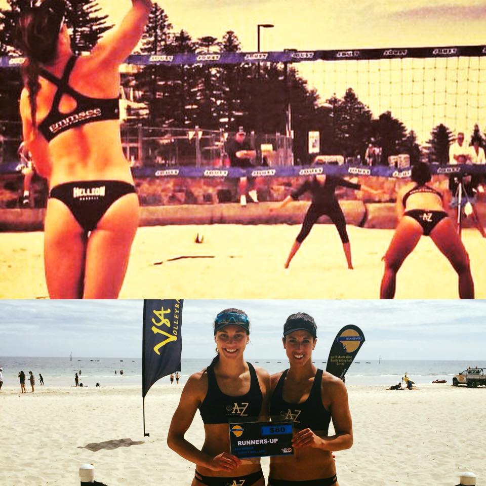 AZTrainingVball's tweet photo. Great to see ZIna back on the sand and the podium! She also played with a broken finger!! @EmmseeSports https://t.co/BnW6m0OeUa