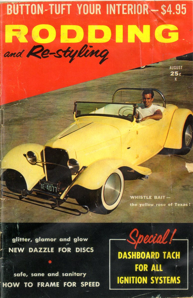 Jimilovejoy's tweet photo. Great 1950's Hot Rod story.Resurrection Tweety Bird! Help it make full circle. https://t.co/ZlB8FTDUut