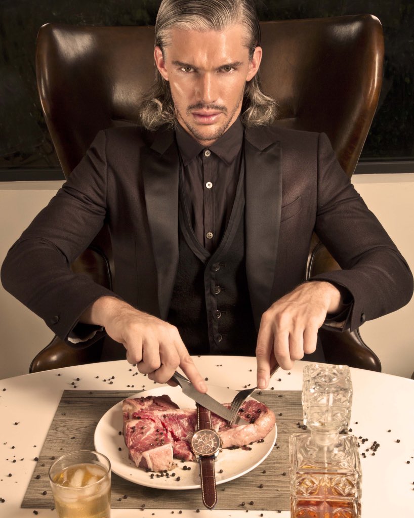 Ok, last one for #daylightsavings: not enough time to cook the meat, time to eat. <a href="/GcWatches/">GcWatches</a> #TechnoClass