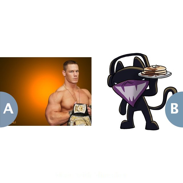 angus_exk's tweet photo. Cena or monster cat https://t.co/uVU4RuyT8o https://t.co/bpCLc6nMJo