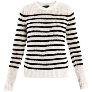 MADWebSample's tweet image. Check out a new arrival! The best time to wear a striped sweater is all the time!