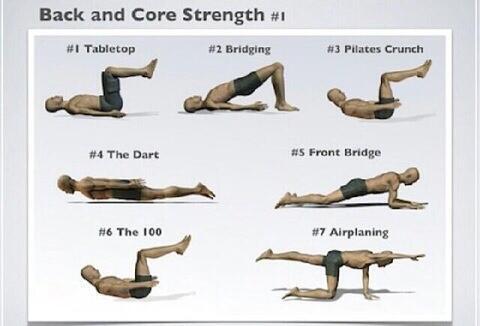EXERClSES's tweet photo. Strengthen your back &amp; core https://t.co/C2sQS23Gp7