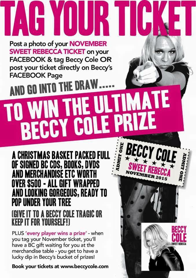 Songland Records (@songlandrecords) on Twitter photo At a <a href="/BecCole/">Beccy Cole</a> show, there's always added extras. Check out these. #Canberra November 14 at Vikings Erindale At a <a href="/BecCole/">Beccy Cole</a> show, there's always added extras. Check out these. #Canberra November 14 at Vikings Erindale