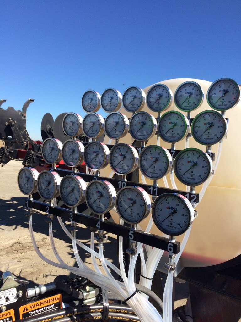 Finishing up installation of our <a href="/360yieldcenter/">360 Yield Center</a> Equaply Nh3 system. @VanHornInc