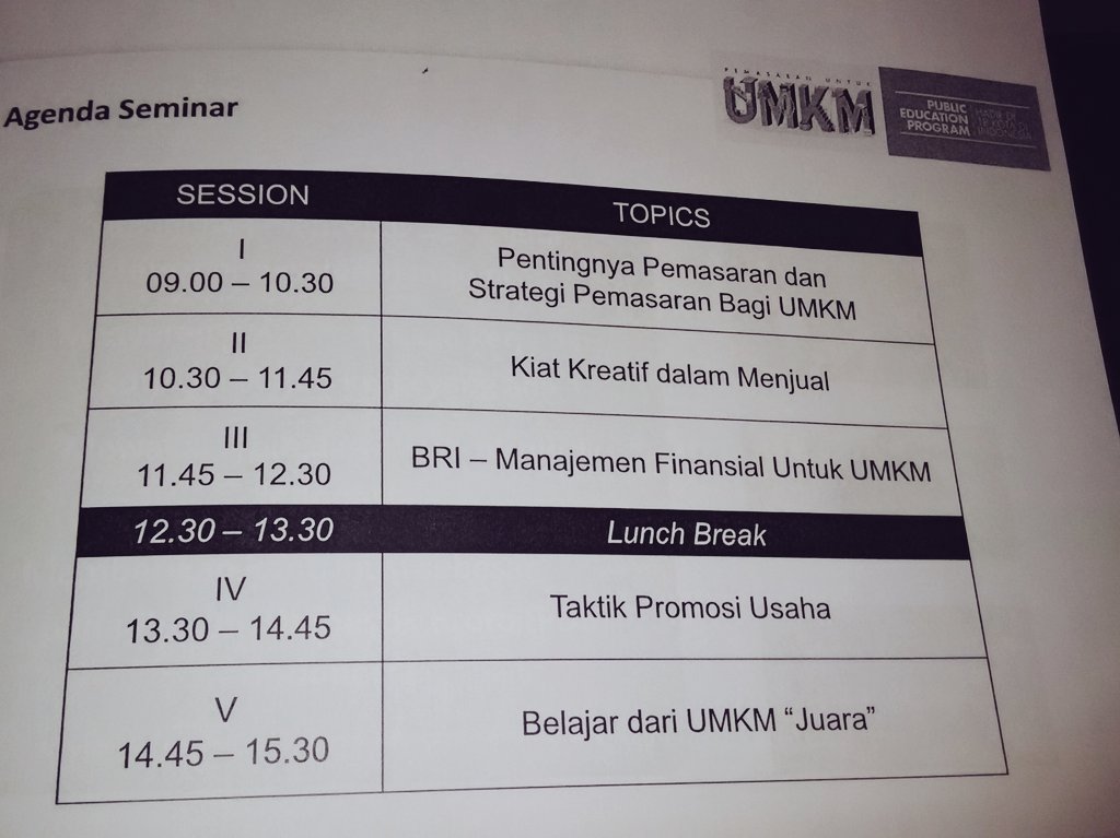 Bocoran materi training hari ini dari @MP_Institute.  Can't wait for it to start :) #MITraining #MarkplusInstitute