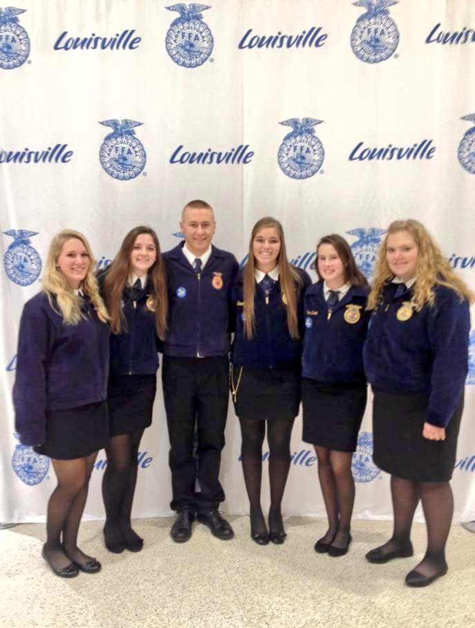 Heritage FFA seniors had an amazing time in Louisville, Kentucky for National Convention.