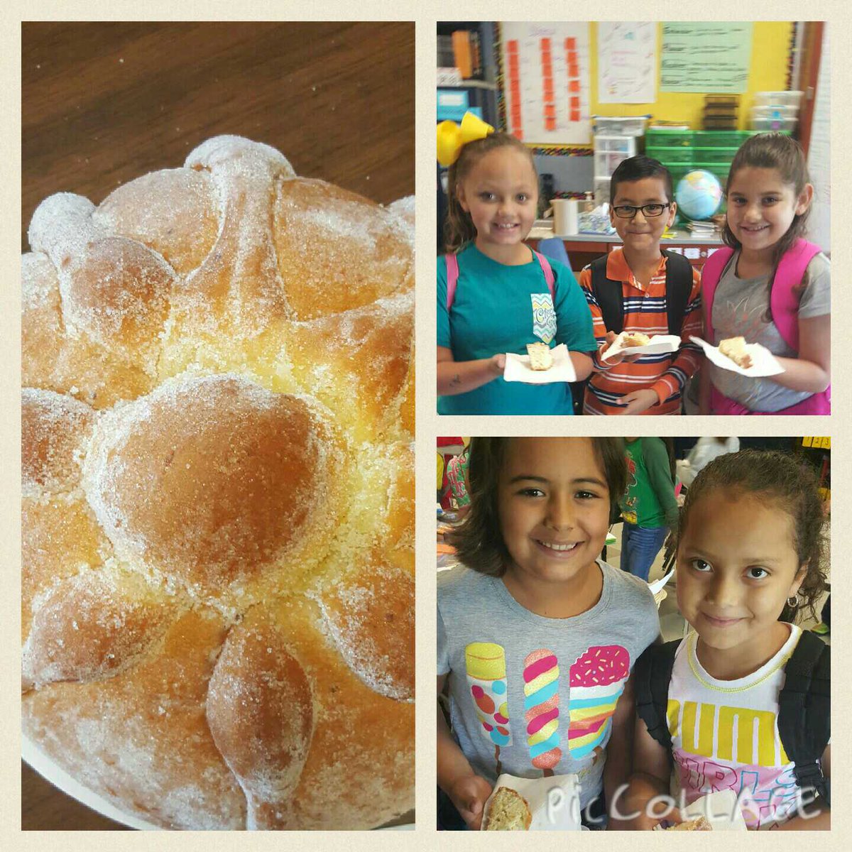dazzlingdual's tweet photo. ¡Disfrutando de un riquísimo pan de muerto! #DiaDeMuertos #iheartpces https://t.co/KQVXkizdiC