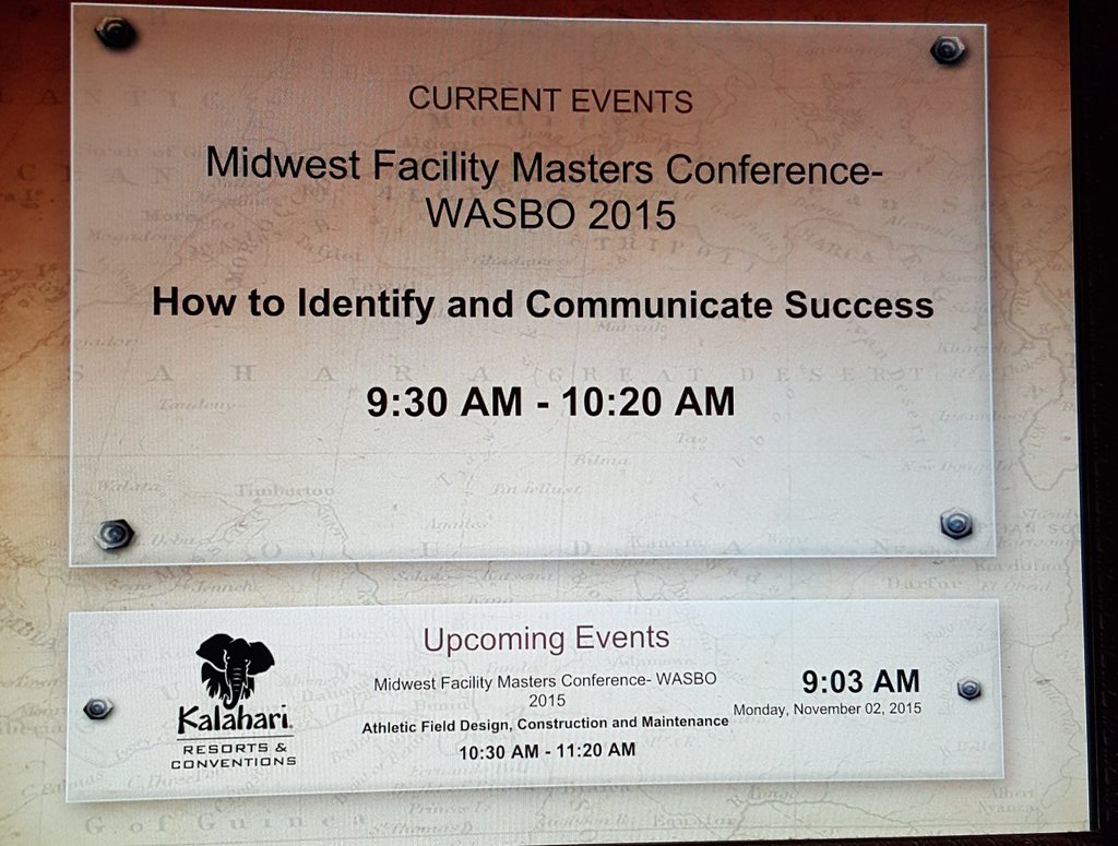 jjohnsonfacmngt's tweet image. Privilege presenting @WisconsinASBO #facilitymasters conf today with @PSDBGSafety #datadriven @MuskegoNorwaySc