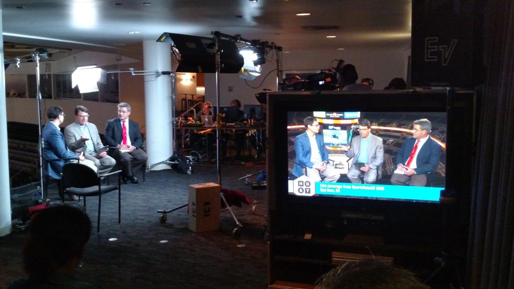 DataTangents's tweet photo. Great discussion about Big Data in sports #SportsDataSV #TheCube https://t.co/CSf8qXe74G