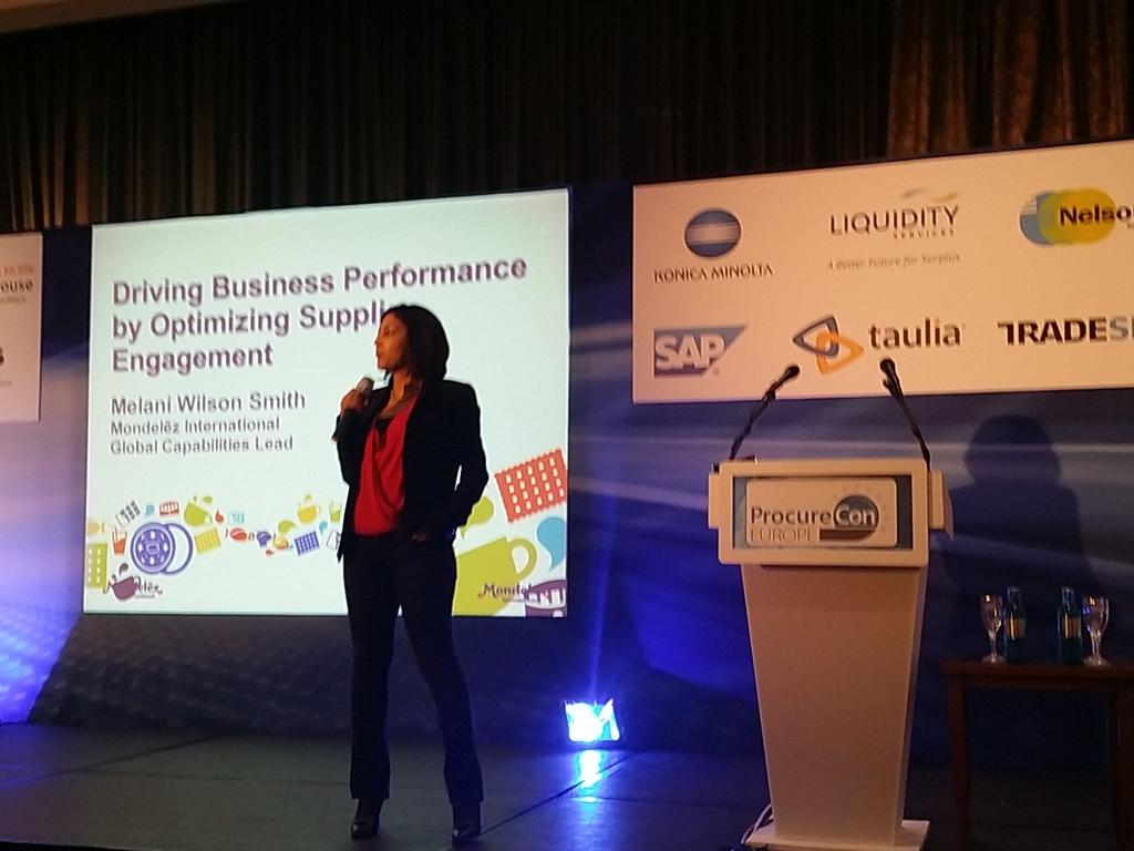 tradeshift's tweet photo. @sarikagarg tasks about the big shifts in #procurement at #procurecon15 https://t.co/zh6JmPf4zJ