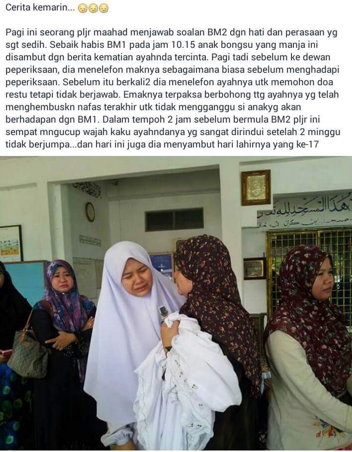 BobCintaRasul's tweet photo. Ko rasa ko tak bleh focus masa jawab exam cuma sebab lupa letak phone kat mana.cuba ko kena situasi macam nie?sedih😢 https://t.co/EWjlnoCQdD