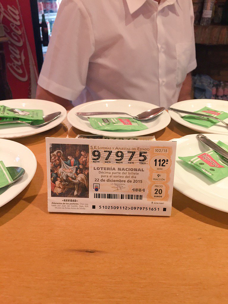 cafeteria_etsie's tweet photo. Loteria de Navidad!!!!! A solo 22€ !!! https://t.co/P6wAJKM5gr